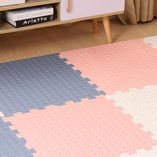 Gambar Matras Puzzle Lantai Evafoam Alas Lantai Karpet Anak 30x30CM BMP30 - Pink-Blue-White dari Bonbox Home Living undefined Tokopedia