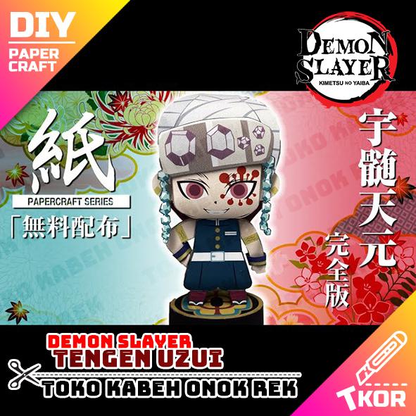 Gambar DEMON SLAYER - Kimetsu no Yaiba - Tengen Uzui Papercraft - FIGURIN saja dari Kabeh Onok Rekk undefined Tokopedia