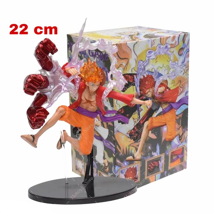 Gambar ACTION FIGURE ONE PIECE MONKEY D LUFFY GEAR 5 GOMU GOMU NO 3 HAND VER. - Red Luffy dari ToysColection undefined Tokopedia