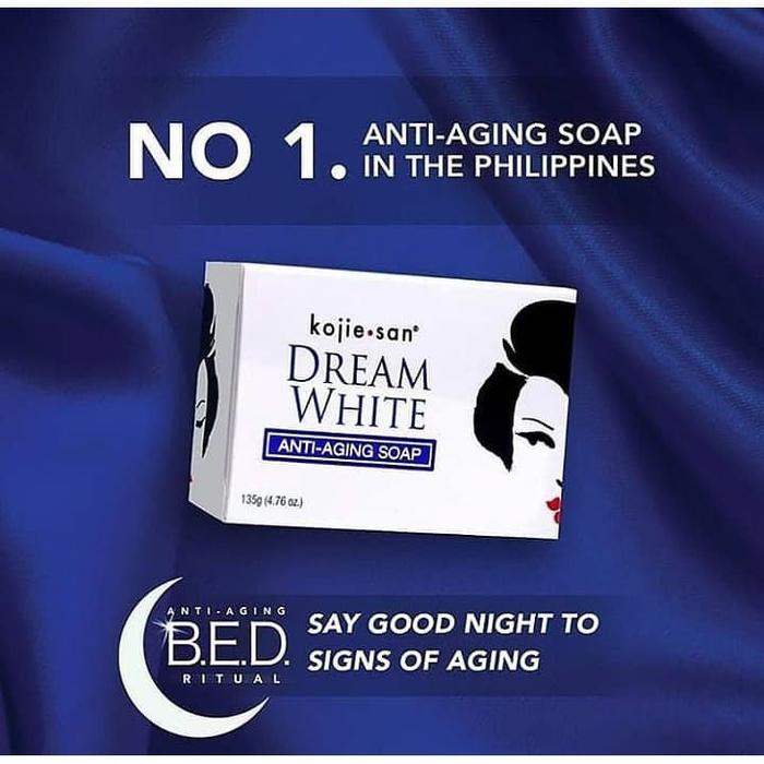 Gambar Kojie San Dream White Series (Anti Aging/Whitening) - Soap(135g) dari PerfectBeauty_NEW undefined Tokopedia