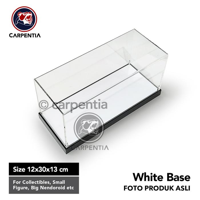 Gambar Carpentia | RURIBOX - Acrylic Case (Pajangan Perhiasan Dekorasi) Ruri 12x30x13 cm - Putih dari Carpentia Indonesia undefined Tokopedia