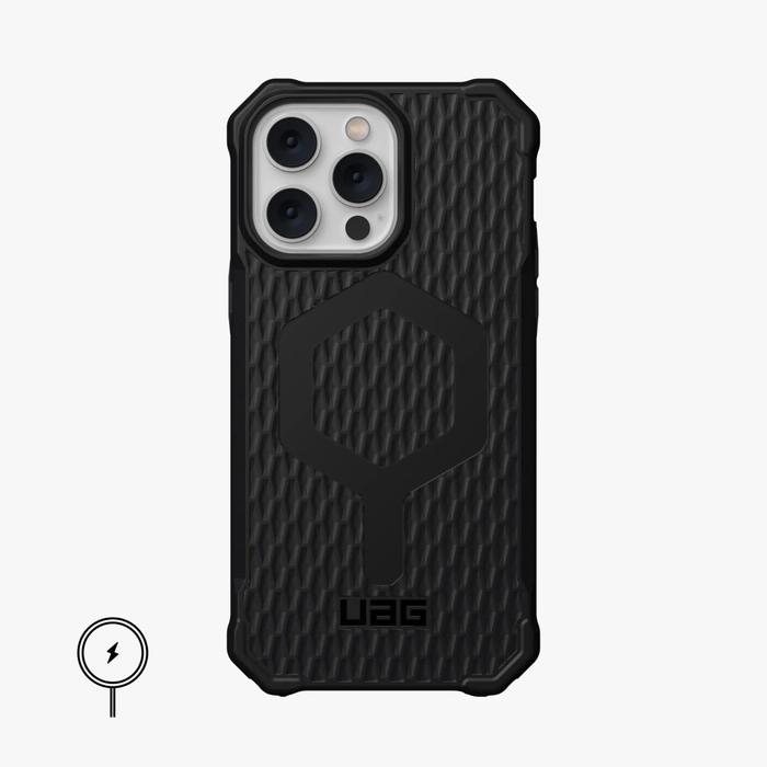 Gambar Case iPhone 14 PRO MAX 14 PRO UAG ESSENTIAL ARMOR MAGSAFE Cover - Black, iPhone 14 Pro dari Primary Cares Official undefined Tokopedia