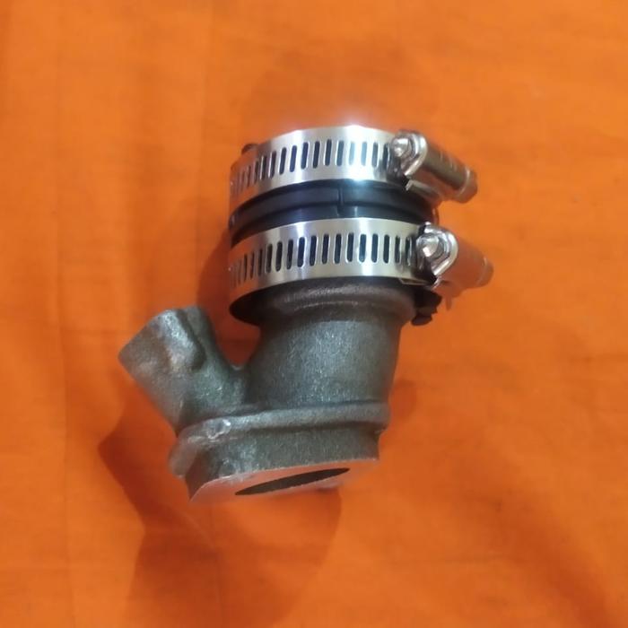Gambar intake downdraft manifold 45p mio j, xeon , soul gt , X-Ride , fino , - TB 32/34 dari Chan Sparepart Motor undefined Tokopedia