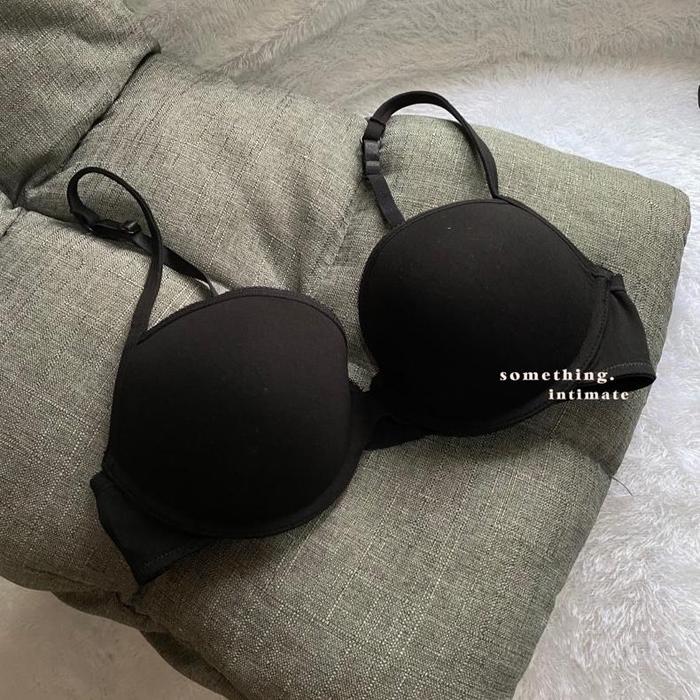 Gambar Marks & Spencer Basic White Big Size Comfort Devotion Basic Bra Bh - Black Cotton, 34B dari arthuran undefined Tokopedia