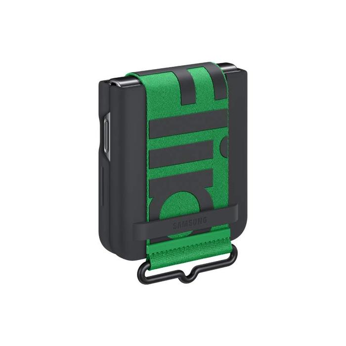 Gambar Samsung Galaxy Z Flip4 Flip 4 5G Silicone Cover With Strap - Hitam dari H2 Cellular Store undefined Tokopedia