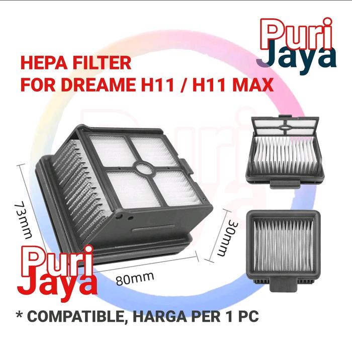 Gambar Filter Dreame H11 H11 MAX Main Roller Roll Brush Vacuum Cleaner - Filter Hepa dari Puri Jaya_NEW undefined Tokopedia