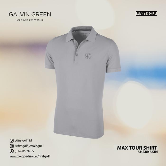 Gambar Galvin Green Max Tour Golf shirt - Abu-abu, L dari First Golf ID undefined Tokopedia