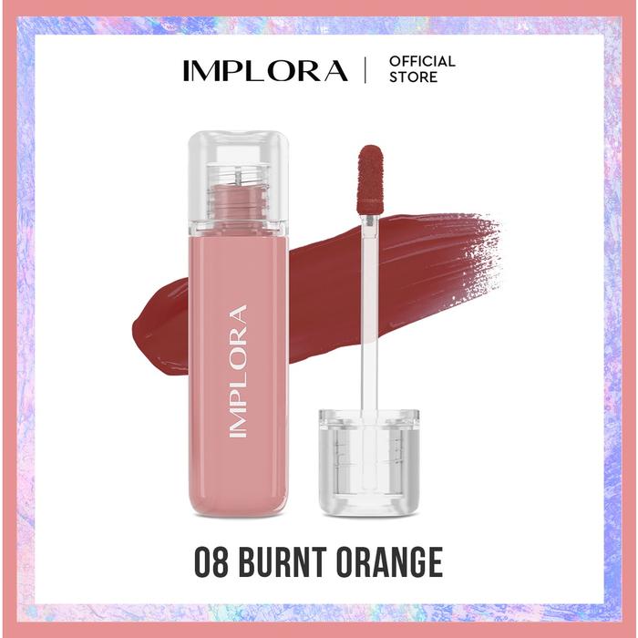 Gambar implora jelly tint - 08 burnt orange dari Lovly Beautycare undefined Tokopedia