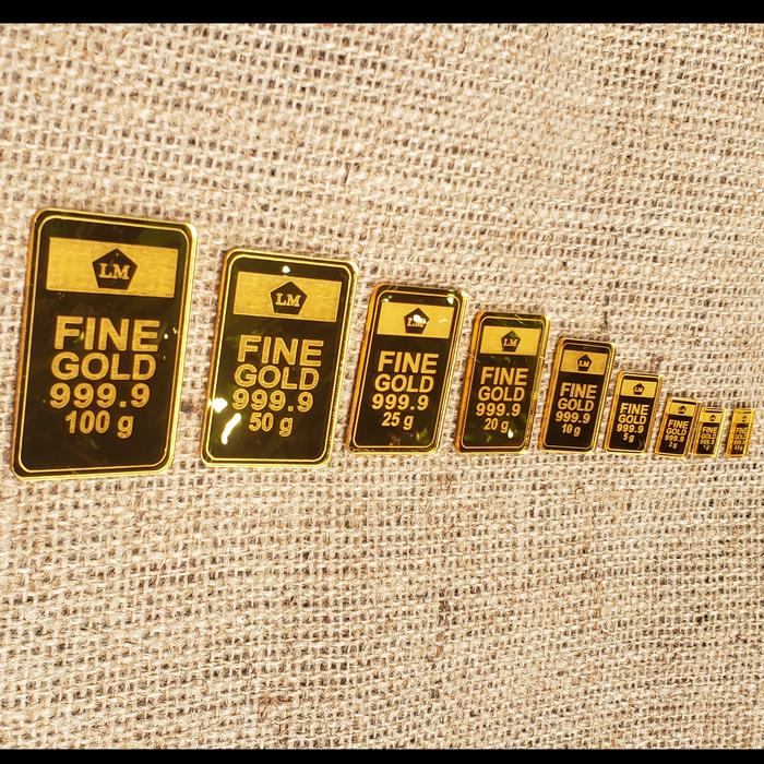 Gambar REPLIKA EMAS LM ANTAM / LOGAM MULIA MAINAN UNTUK MAHAR 10gr - 100gr - ANTAM, 10 gr dari DVN Craft undefined Tokopedia