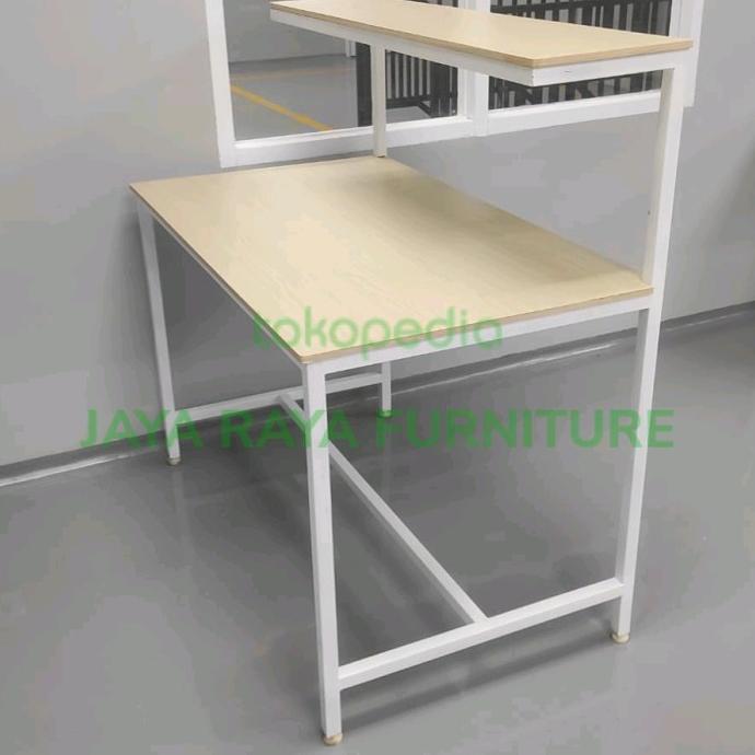 Gambar Meja Teknisi Hp Belajar Rak / Meja Kerja Kantor Minimalis Rak Fatmayaa - TACOSEET dari fatmaashop undefined Tokopedia