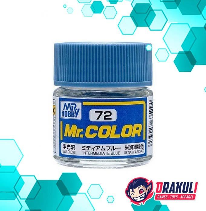 Gambar Mr. Hobby Mr. Color Model Kit Paint – intermediate Blue C72 dari Drakuli Games Store undefined Tokopedia