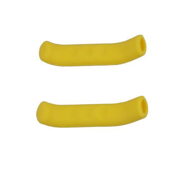 Gambar Karet Silicone Cover Pelindung Handle Tuas Rem Brake Lever Sepeda Risk - Kuning dari urdasi official undefined Tokopedia