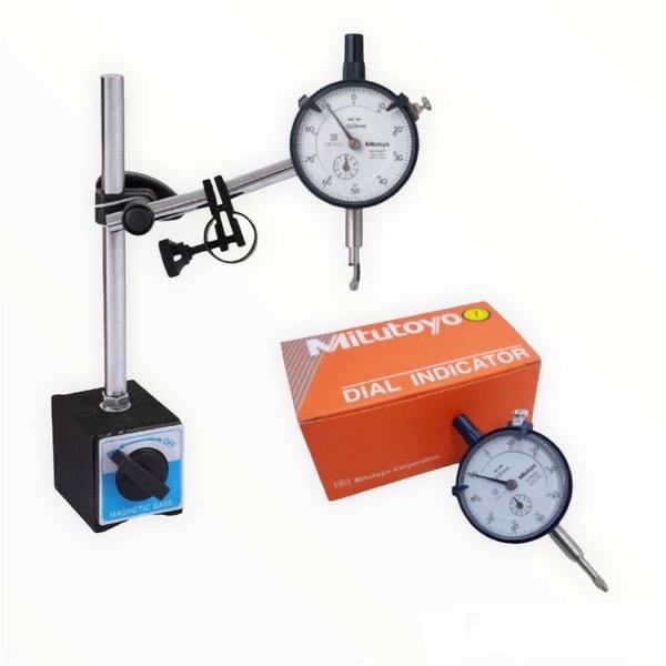 Gambar Magnetic Stand Stang Dial Magnetic Stand Base Dudukan Dial Magnet Base - Dial+Magnet dari QUEEN TOOL_NEW undefined Tokopedia