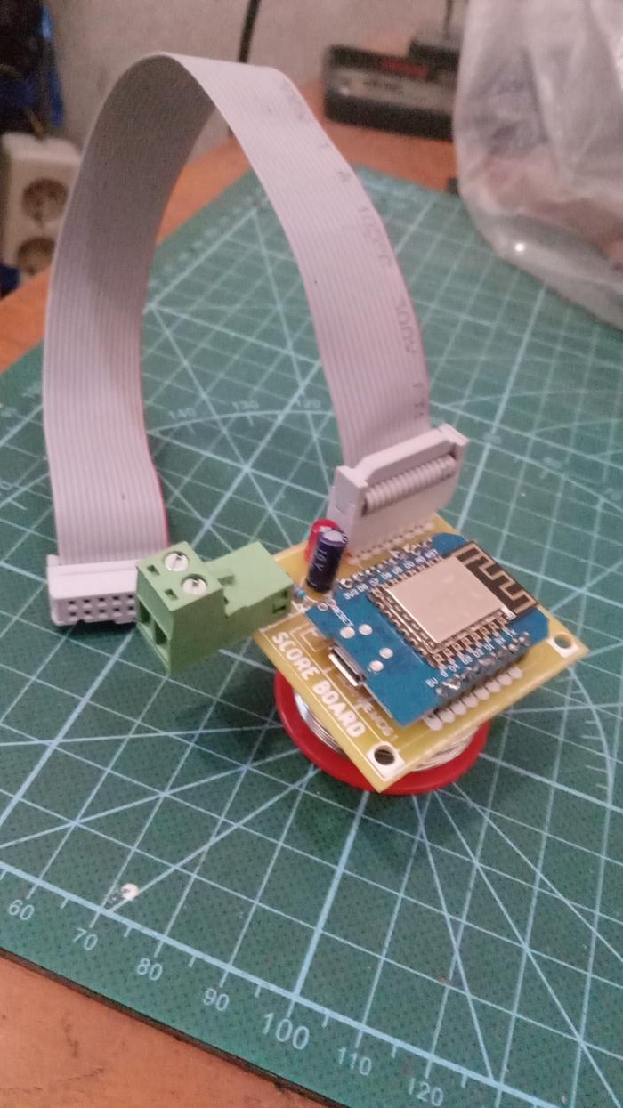 Gambar Papan Skor Digital || Score Board Digital LED Panel P10 Arduino WIFI - CONTROLLER SCOR dari MU Production undefined Tokopedia