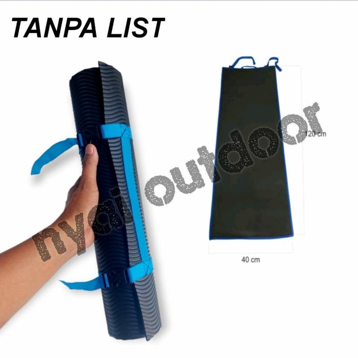 Gambar matras spon mini 40x120cm matras yoga matras camping traveling - tanpa list dari Nyai Outdoor undefined Tokopedia