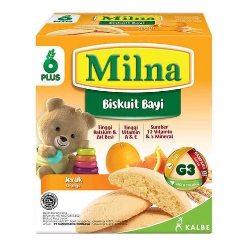 Gambar Milna Biskuit Bayi 6 Plus 130G - Original dari Apotek Bersama Pekanbaru undefined 3 Tokopedia