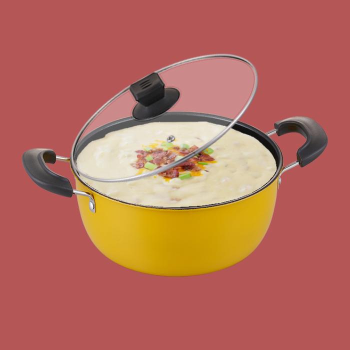 Gambar CEO Panci & Wajan Colorful Teflon Dengan Berbagai Varian Tahan Karat - Panci 22cm dari CEO Official Store undefined Tokopedia