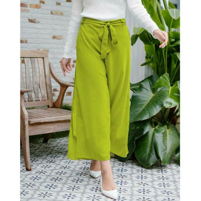 Gambar stice pants rok celana kulot fashion korea double layer rok korea - lemon dari Faeyza_fashion shop undefined Tokopedia