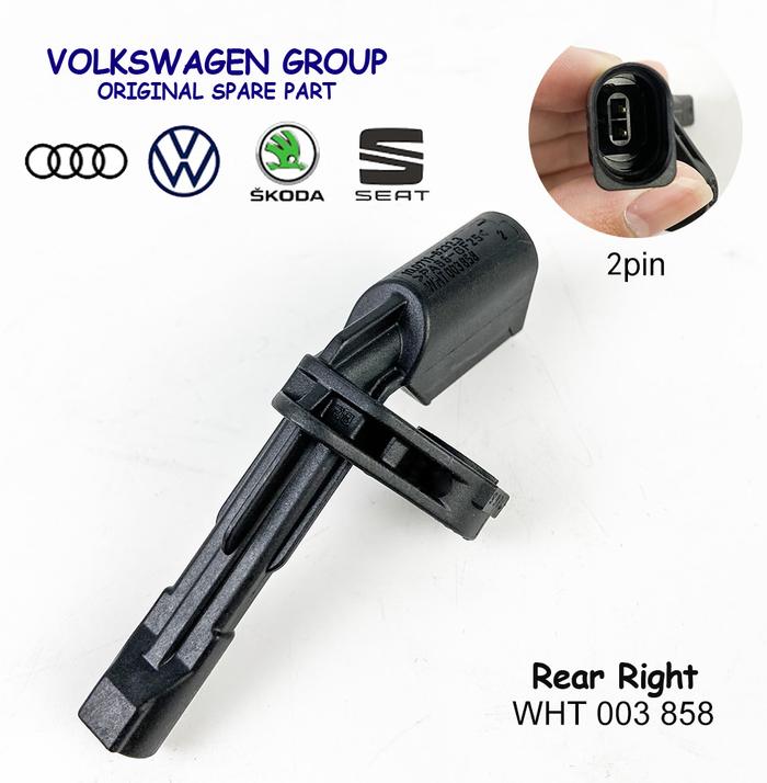 Gambar ABS WHEEL SPEED SENSOR VW-POLO-BEETLE-GOLF-TIGUAN-TOURAN-SCIROCCO-AUDI - BELAKANG KANAN, Hitam dari ALFARABI.AUTO.PARTS undefined Tokopedia