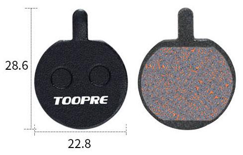 Gambar Kampas Rem Brake Pad Sepeda Bulat Cakram Mtb Tektro Avid Zoom Novela - TP11A dari urdasi official undefined Tokopedia