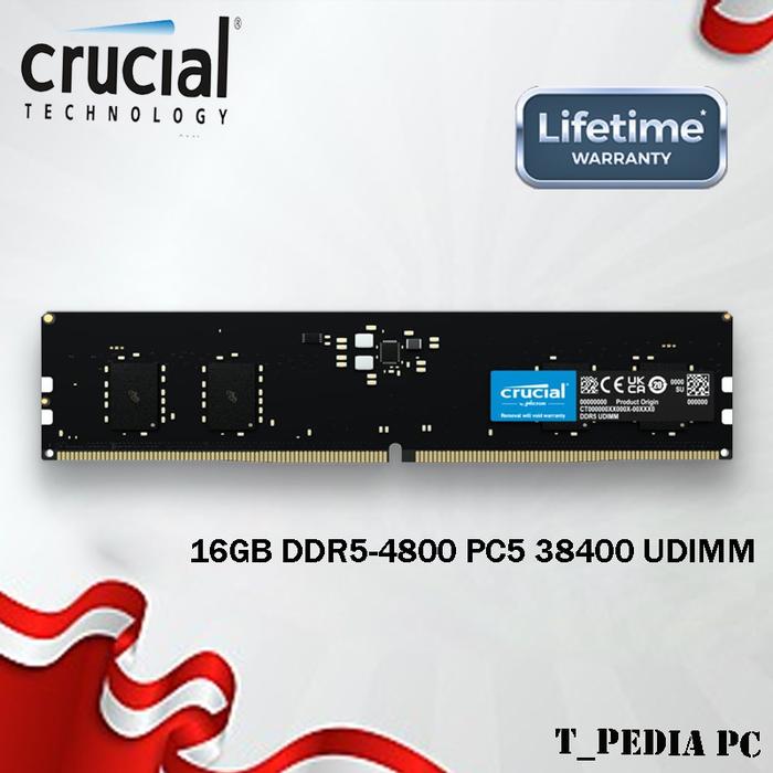 crucial DDR5 EUDIMM 16GB しだし 1R×8 4800