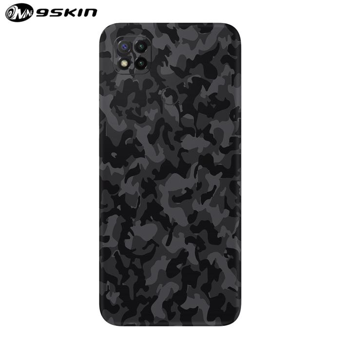 Gambar 9Skin - Skin Protector for Xiaomi Redmi 9C - 3M Special Textures - Black Army, Back Only dari 9SKIN Premium undefined Tokopedia