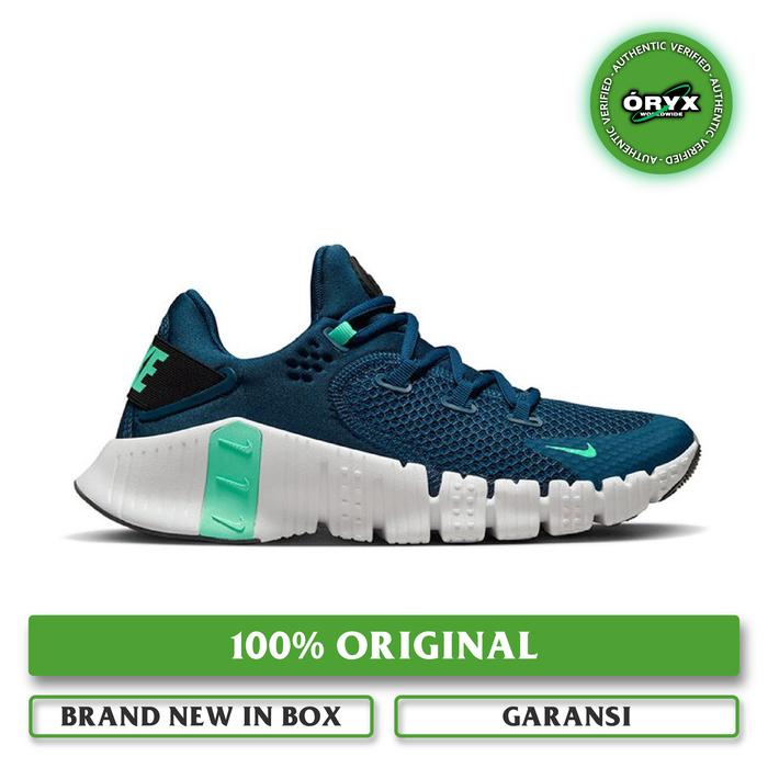 Nike Free Metcon Valerian Blue Green Glow Black di Oryxsneakers  Tokopedia