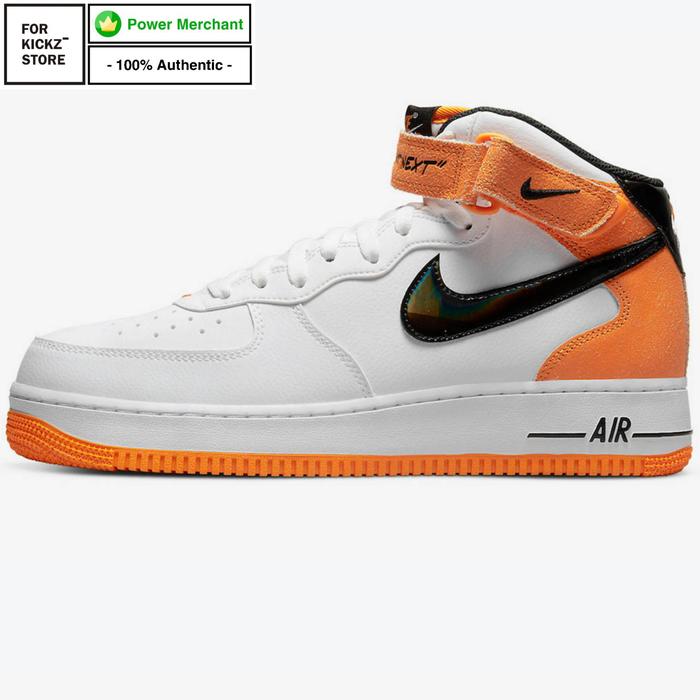 UNDEFEATED NikeAirForce1 Orange NIKE AIR FORCE HIGH SF