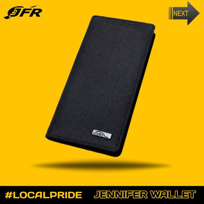 Gambar DOMPET PANJANG PRIA WANITA DOMPET ORIGINAL DOMPET CANVAS PANJANG - HITAM JP09 dari NASZ SHOP undefined Tokopedia