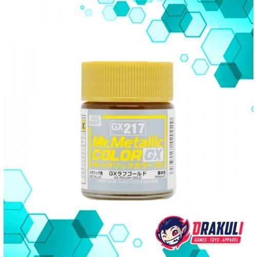 Gambar Mr. Hobby Mr. Metallic Color Model Kit Paint – Metal Rough Gold GX217 dari Drakuli Games Store undefined Tokopedia