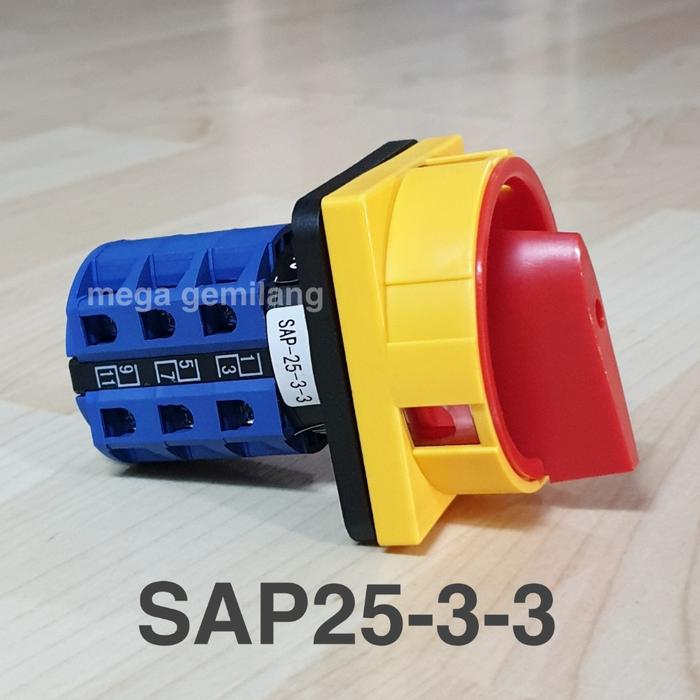 Gambar Selector switch cam switch on off on - 25A dari mega gemilang glodok undefined Tokopedia