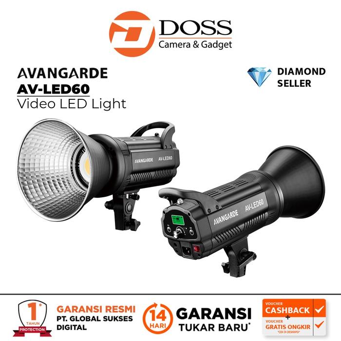 Gambar Avangarde AV-LED60 Video LED Light AV LED 60 Lighting dari DOSS Camera & Gadget undefined Tokopedia