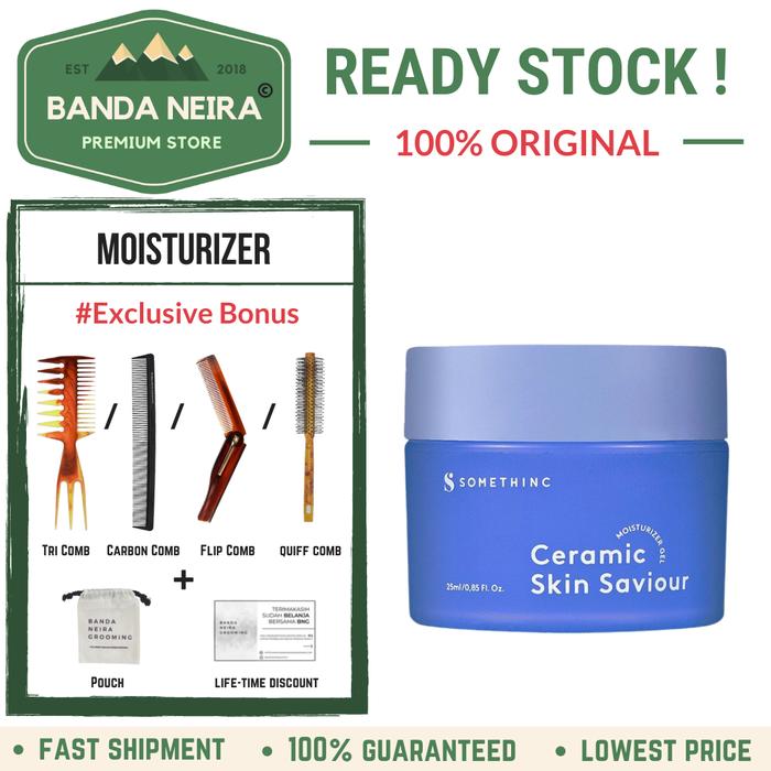 Gambar SOMETHINC Ceramic Skin Saviour Moisturizer Gel - NO BONUS dari Banda Neira Store undefined Tokopedia