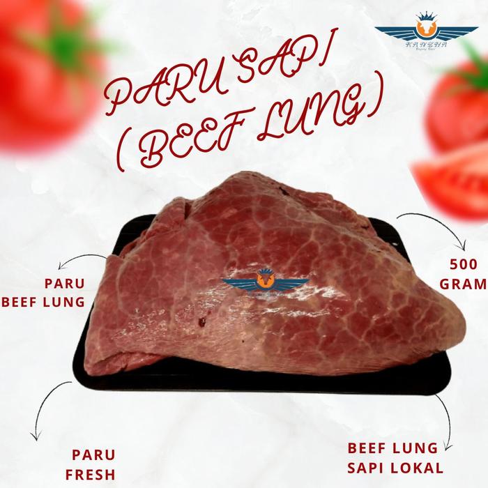Gambar PARU SAPI LOKAL/ JEROAN SAPI PARU/PARU SAPI SEGAR - 500 gram dari Kanzha_Dagingsapi_official undefined Tokopedia