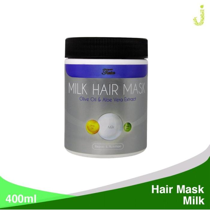 Gambar Tata Hair Mask | Hair Spa 400gr Bpom - Hair Mask Milk dari ElysiaIndonesia undefined Tokopedia