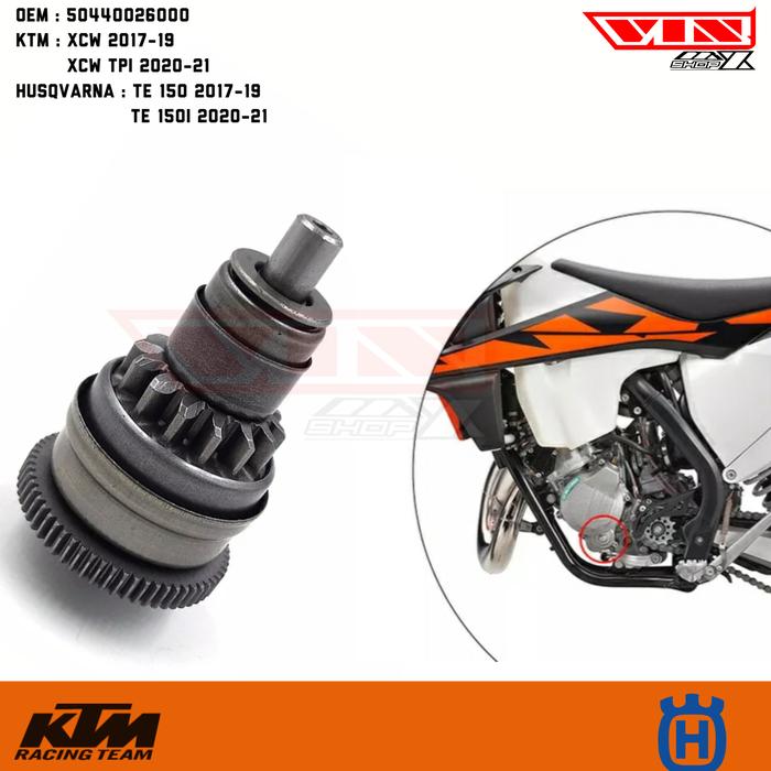 STG93611 55440001000 Motorcycle Starter Motor Compatible with KTM 250 300 XC TPI 2020 XC-W 2017-2018