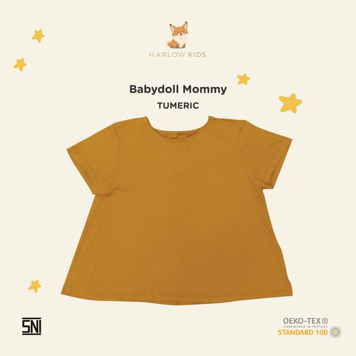 Gambar Harlow Kids - Mom's Babydoll Tee Tencel New Colours - Tumeric, S dari Harlowkids undefined Tokopedia
