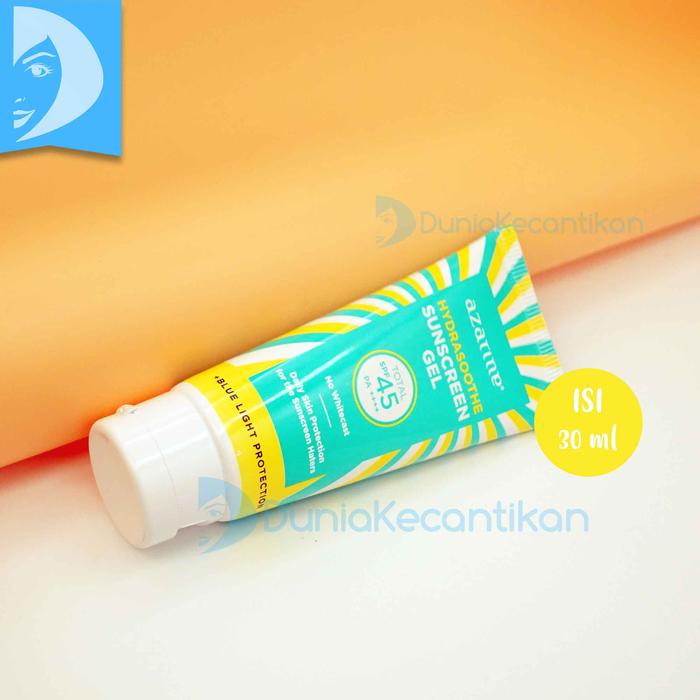 Gambar Azarine Hydrasoothe Sunscreen Gel SPF 45 Sunblock Gel Sun Protection - 30ml dari TOKO DUNIA KECANTIKAN undefined Tokopedia