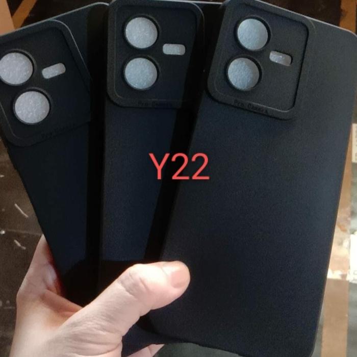 Gambar Case Vivo Y22 Premium Black Matte Protector Soft Casing Terbaru - Casing y22, y22 dari SINARJAYAOLSHOP undefined Tokopedia