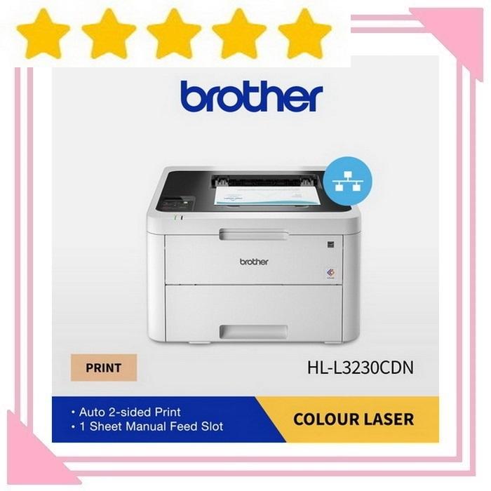 Jual BROTHER HLL3230CDN Printer Colour Laser Duplex Network Warna