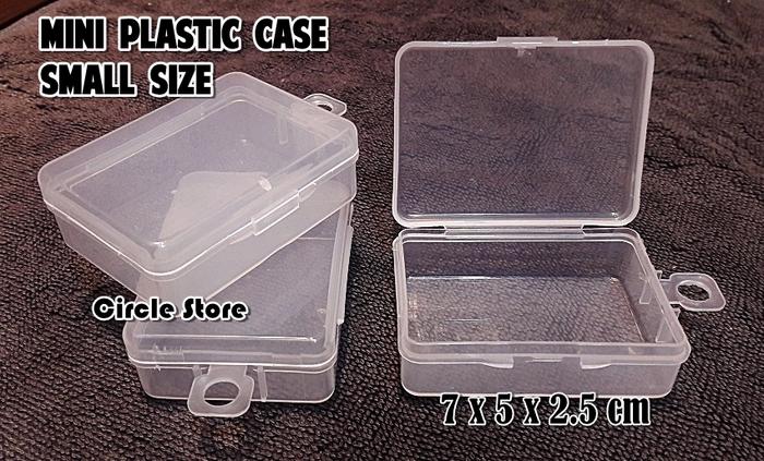 Gambar Kotak Plastik Mini Besar / Mini Plastic Case Box 6.5 x 6.5 x 4 cm - XXL dari Circle Store Official undefined 3 Tokopedia