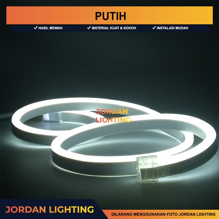 Gambar Lampu Neon Flex LED Selang Neonflex Flexible Permeter - Putih, 4 meter dari JORDAN LIGHTING undefined Tokopedia