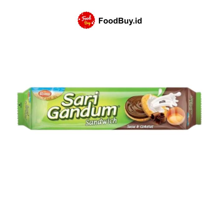 Gambar Roma Sari Gandum Sandwich 115 gr ( Susu & Cokelat / Peanut Butter ) - Susu dan Cokela dari FoodBuy undefined Tokopedia