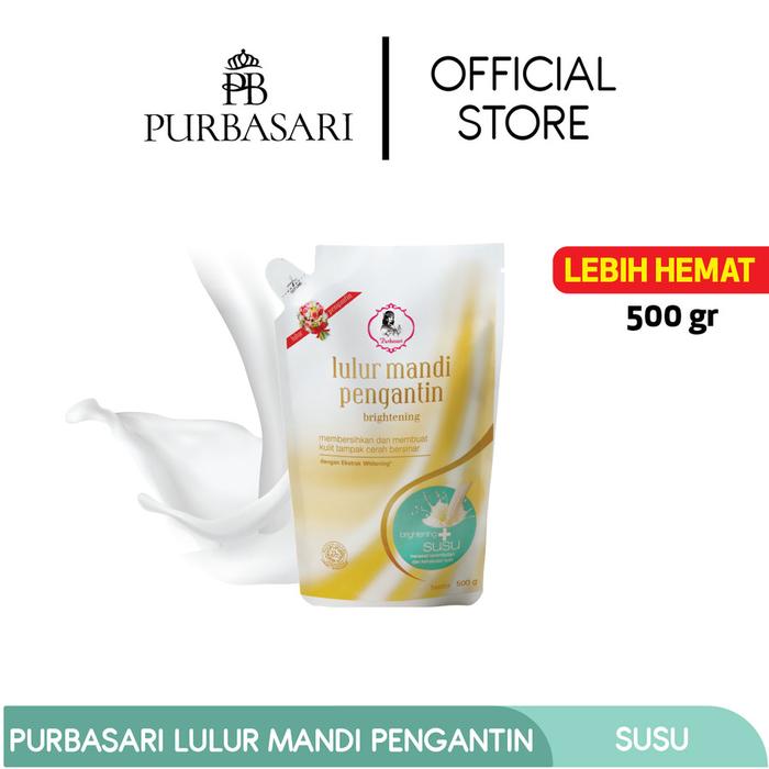 Gambar Purbasari Lulur Mandi Pengantin 500g Extract Mencerahkan - Susu dari Sweet Pineapple @ undefined Tokopedia