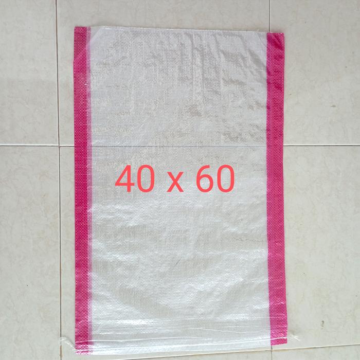 Gambar Karung beras kemasan 15 kg polos transparan, ukuran 40 x 60 cma [baru] dari A.m kios undefined Tokopedia