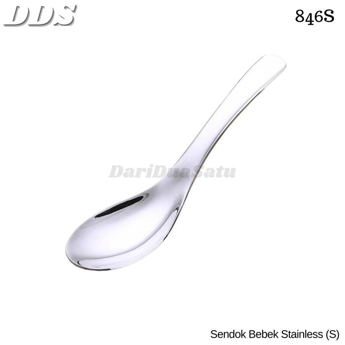 Gambar Sendok Bebek Stainless Tebal | Sendok Soup | Sendok Kuah (Small) - 846S dari DariDuaSatu undefined Tokopedia