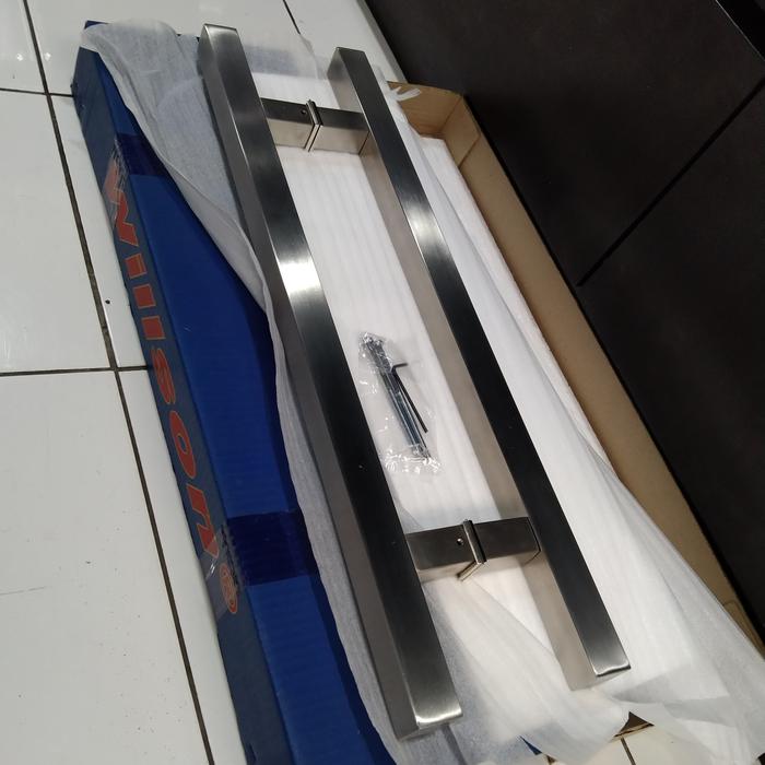Jual pull handle Willson kotak stainles dof tarikan pintu 80cm 60cm ...