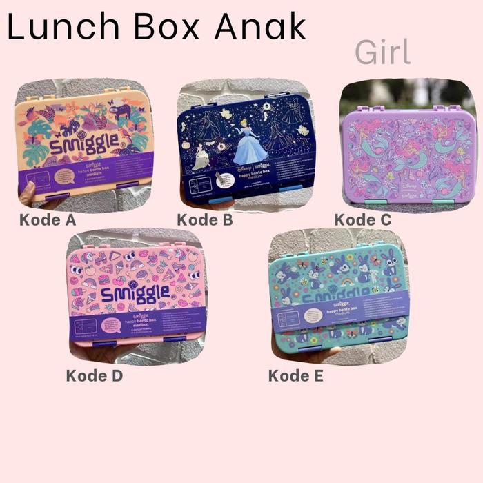 Gambar Lunch Box Smiggle dari naustore19 undefined Tokopedia