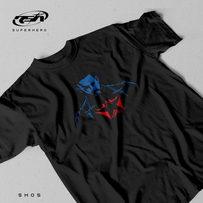 Gambar Kaos Distro Premium Tema Superhero - SH-05, 5XL dari bilalonlineshop88 undefined Tokopedia