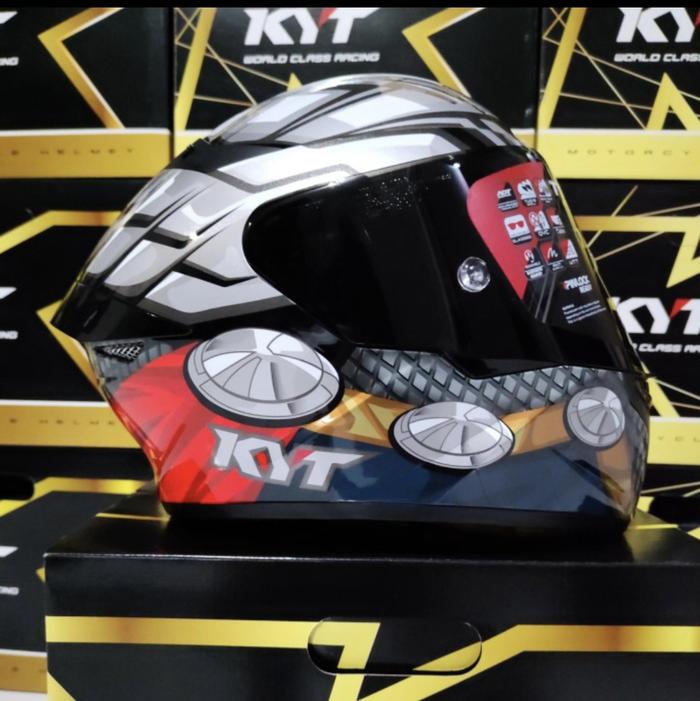 Gambar kyt tt course marvel thor / kyt ttc marvel thor ( limited edition ) - marvel thor, M dari Shidqi helmet undefined Tokopedia